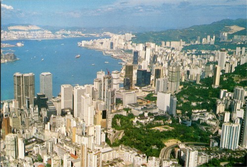Postcard hong kong central - hong,