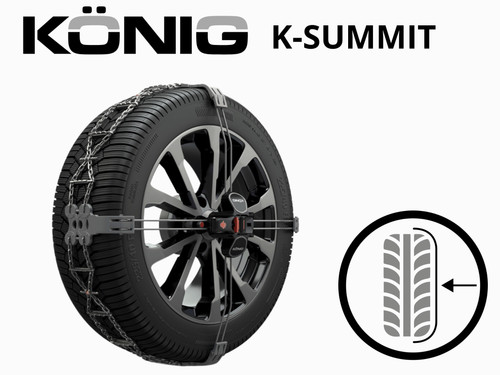 Catene neve konig summit - da, k-summit