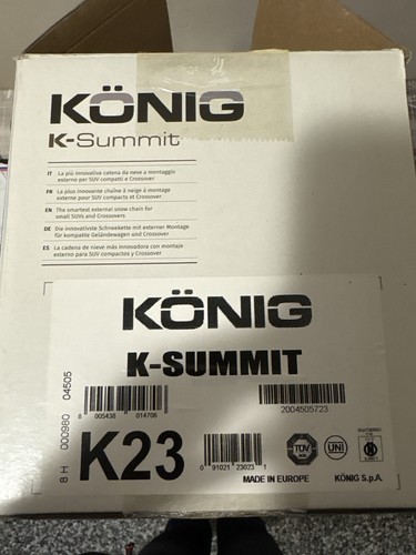 Köning summit k23 - köning,